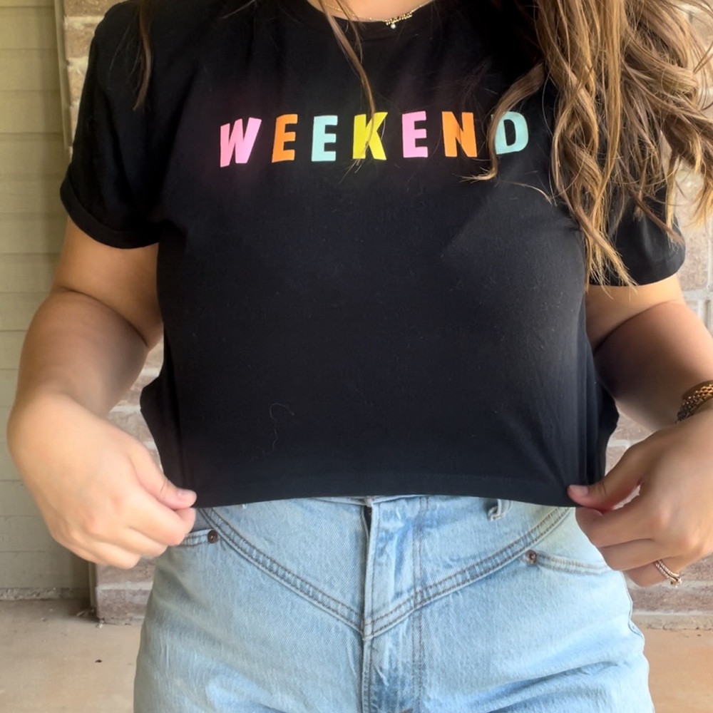 Weekend crop tee - Picture 2 of 3